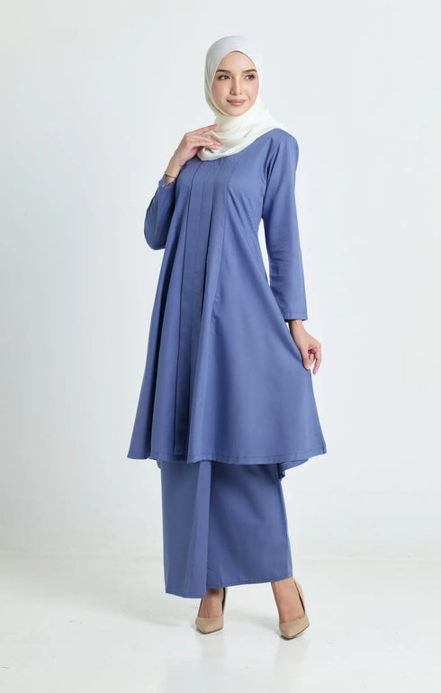 Luna Kebarung Klasik | Dusty Blue